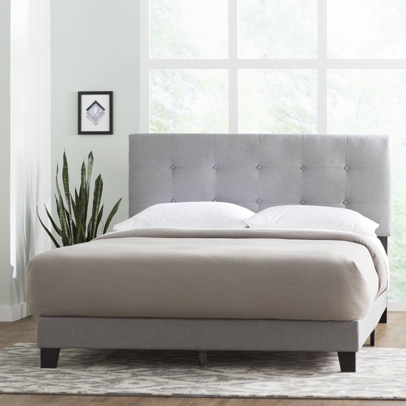 Andover Mills Navi Upholstered Standard Bed & Reviews Wayfair